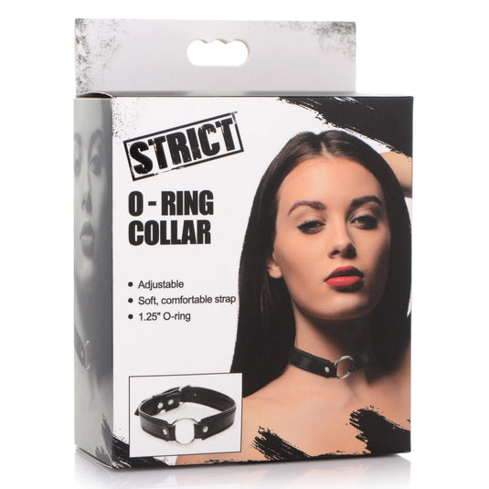 Strict O-Ring Collar Black Silver