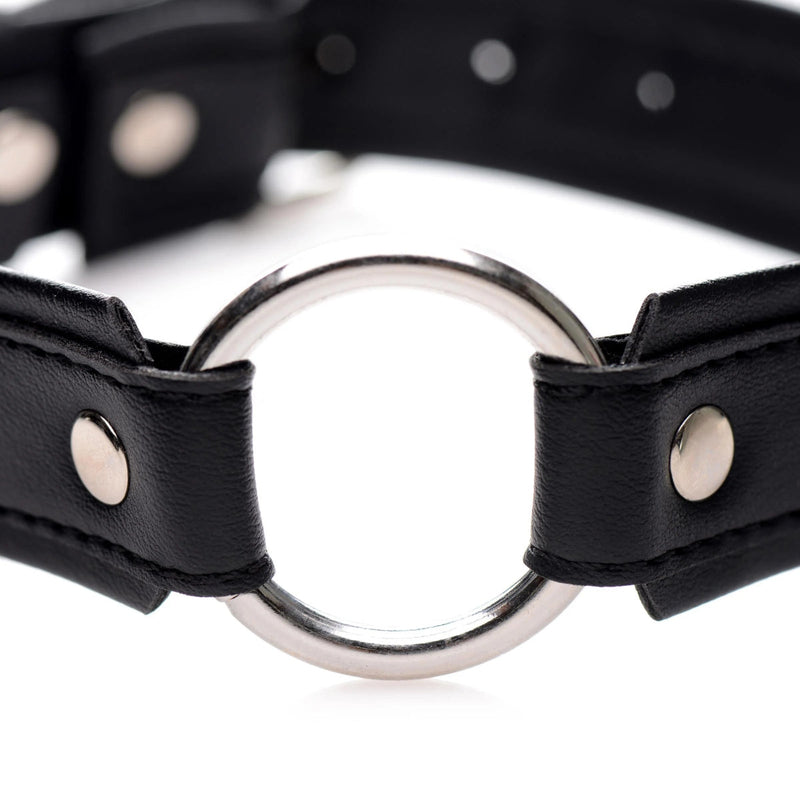 Load image into Gallery viewer, Strict O-Ring Collar Black Silver
