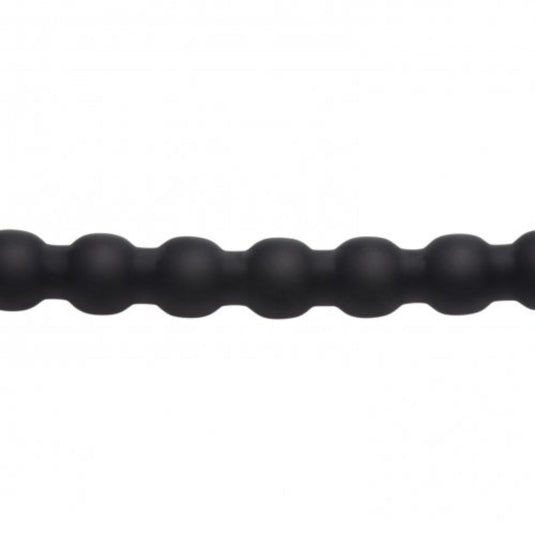 Master Series 28X Dark Chain Rechargeable Remote Silicone Sound Black