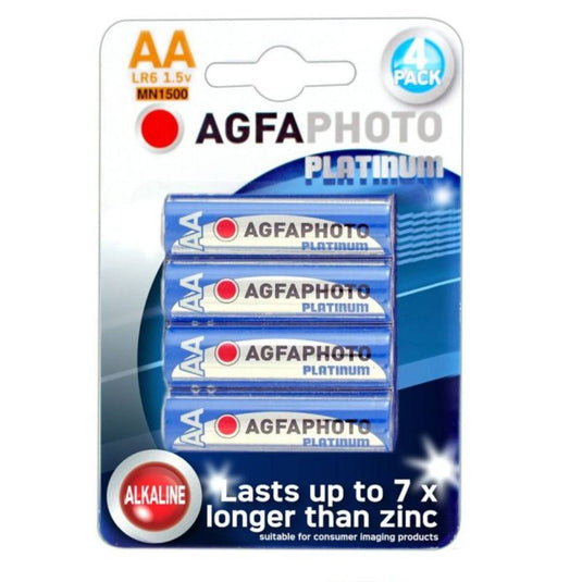 AGFA Photo Platinum AA Batteries 4 Pack - Simply Pleasure