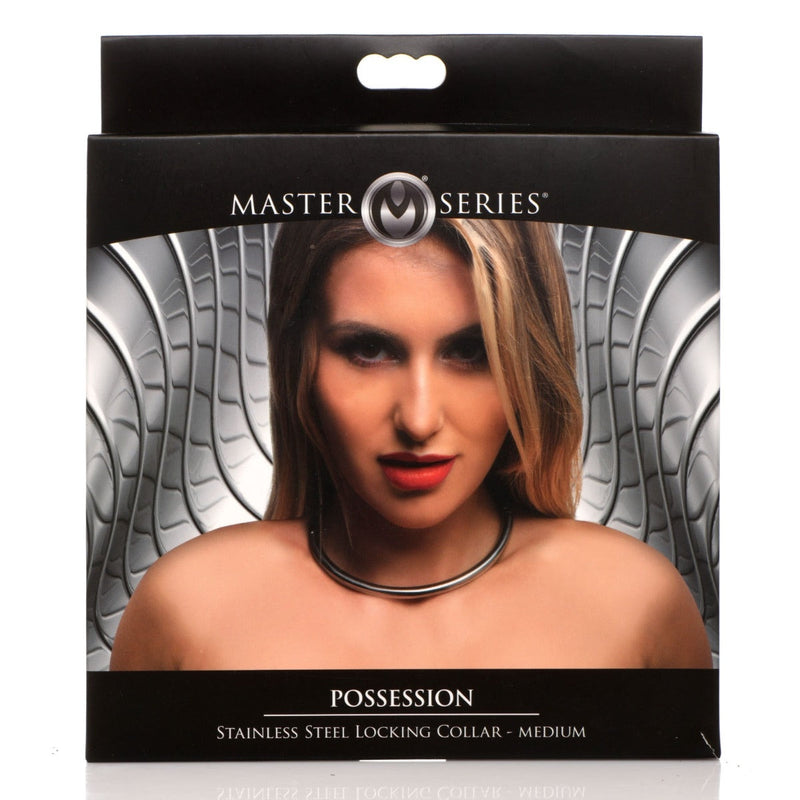 Load image into Gallery viewer, Master Series Possession Stainless Steel Locking Collar Medium
