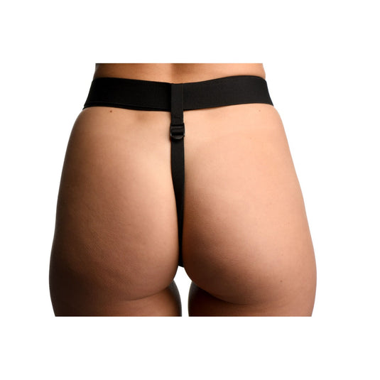 Master Series Bum-Tastic Trainer 3 Piece Anal Butt Plug Set With Harness Silicone Black