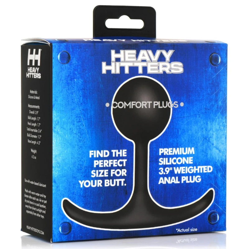 Load image into Gallery viewer, Heavy Hitters Comfort Weighted Butt Plug Medium 3.9 Inch
