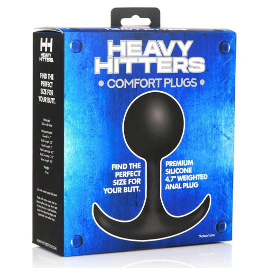 Heavy Hitters Comfort Weighted Butt Plug XL 4.7 Inch