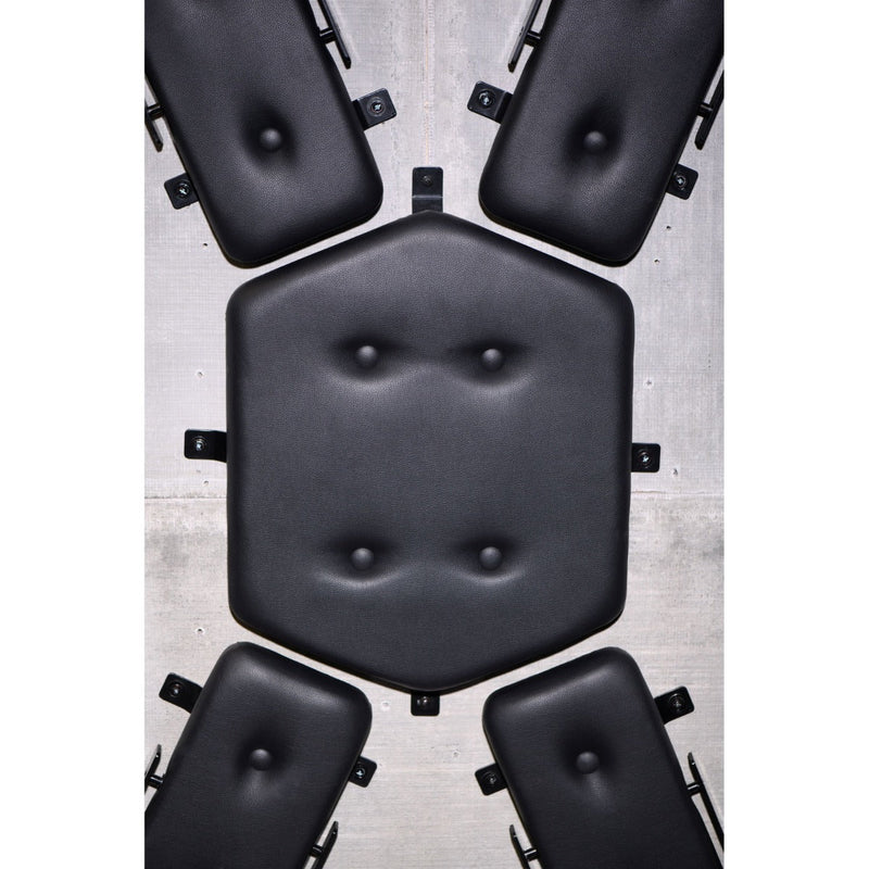 Load image into Gallery viewer, Master Series Masters St. Andrew's Cross Wall Mounted Cross Black
