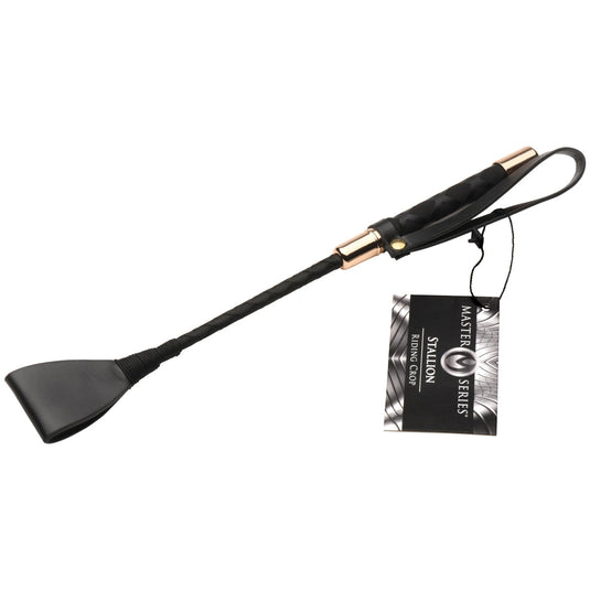12 Inch Riding Crops Shop Master Series Stallion Riding Crop Black 12 Inch | Prowler