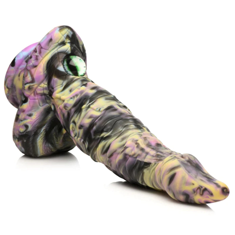 Load image into Gallery viewer, Creature Cocks Cyclops Monster Silicone Dildo Multi Colour - Simply Pleasure
