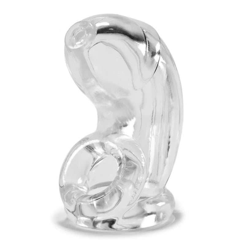 Load image into Gallery viewer, Oxballs Cock Lock Chastity Cage Clear
