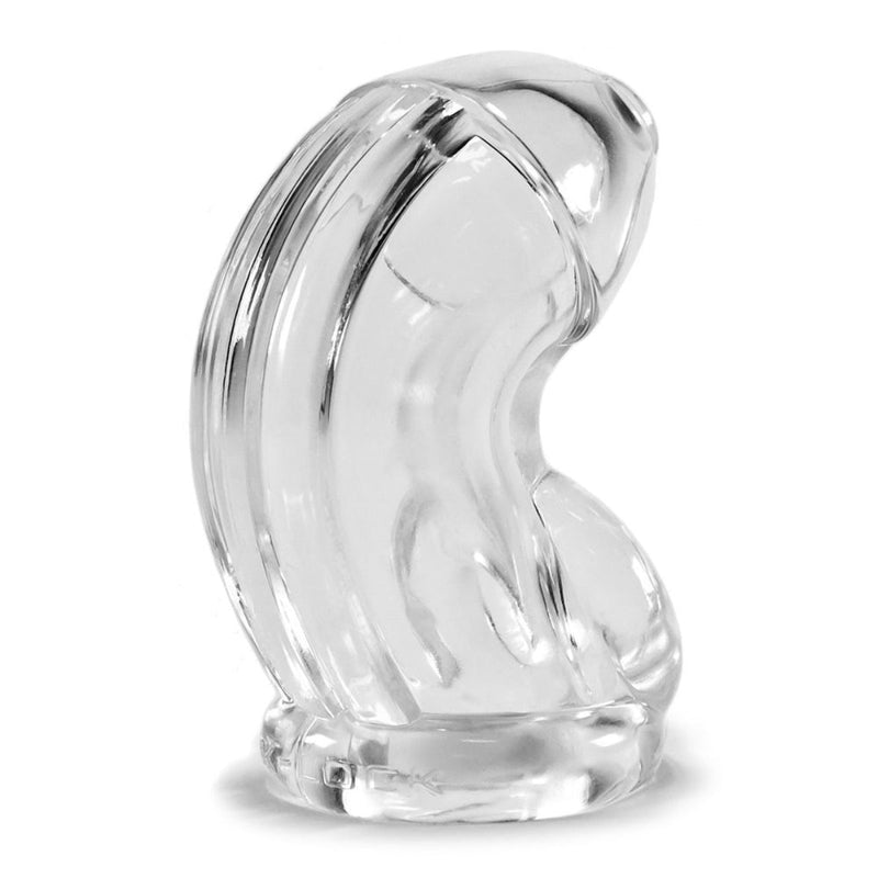 Load image into Gallery viewer, Oxballs Cock Lock Chastity Cage Clear
