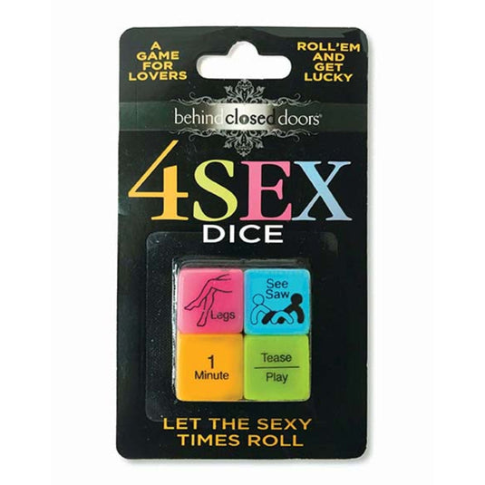 Little Genie Behind Closed Doors 4 Sex Dice Game Set