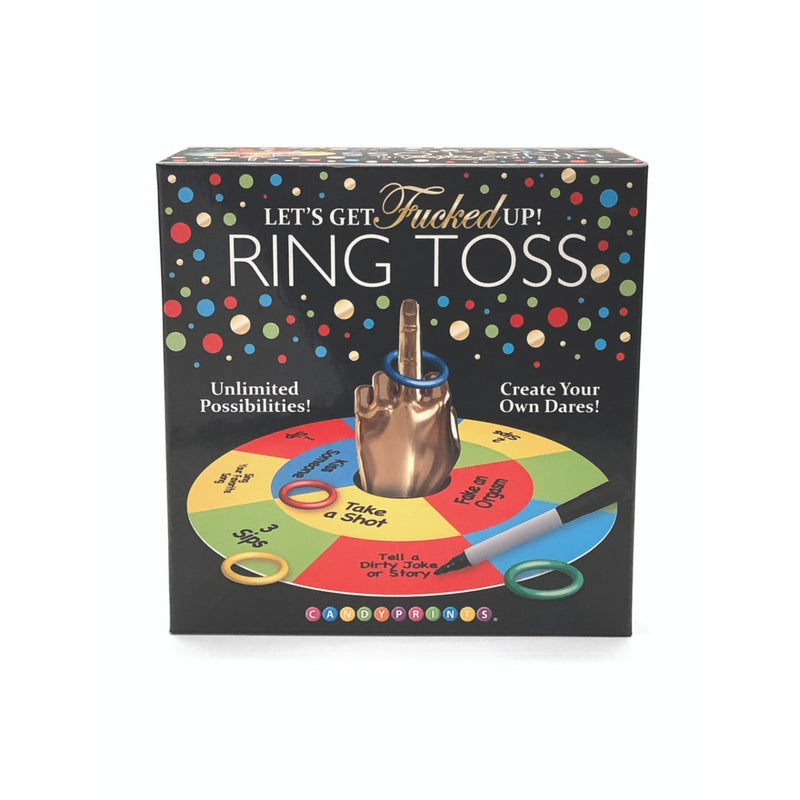 Load image into Gallery viewer, Little Genie Let&#39;s Get Fucked Up! Ring Toss Board Game
