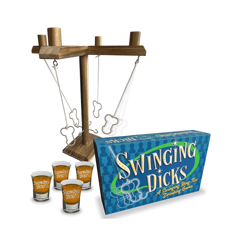Load image into Gallery viewer, Little Genie Swinging Dicks Drinking Game &amp; Shot Glasses

