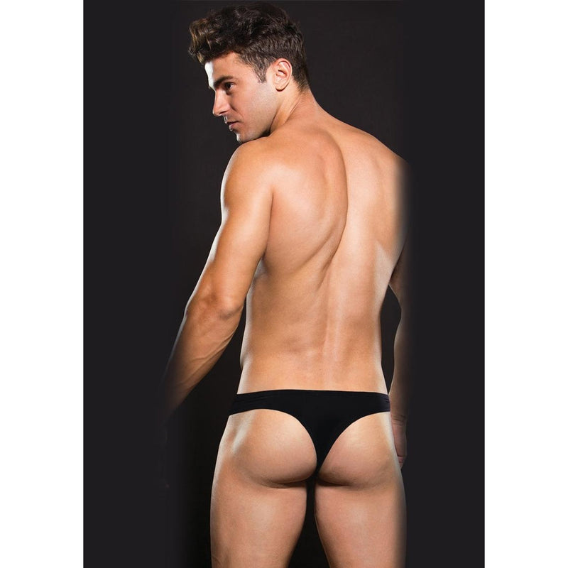 Load image into Gallery viewer, Envy Microfibre Thong Black

