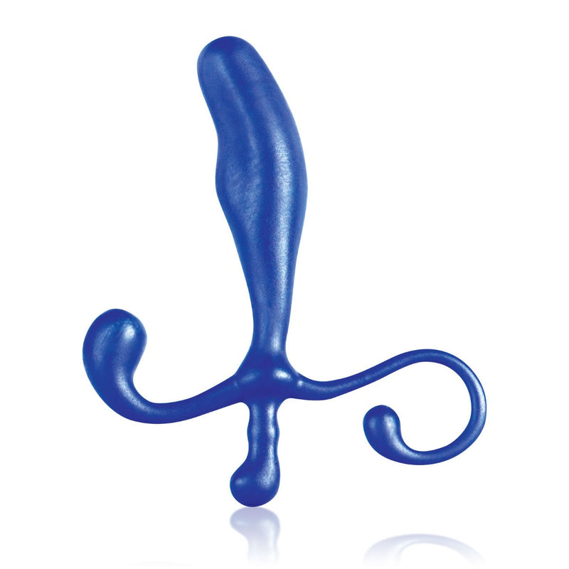 Load image into Gallery viewer, Blue Line Male P-Spot Anal Massager Blue 5 Inch - Simply Pleasure
