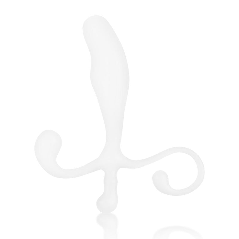 Load image into Gallery viewer, Blue Line Male P-Spot Anal Massager White 5 Inch - Simply Pleasure
