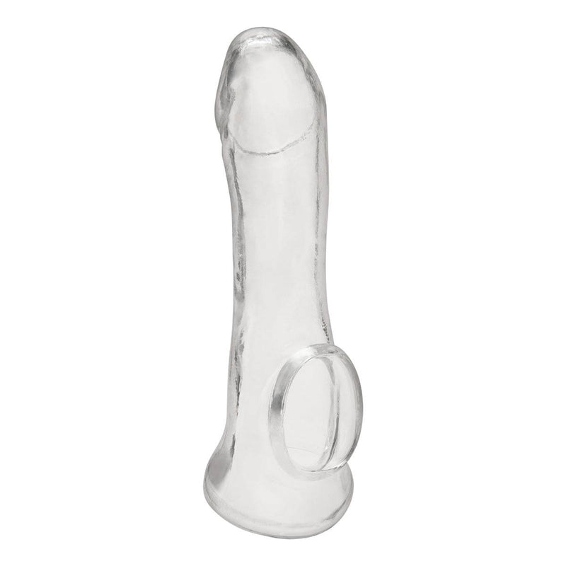 Load image into Gallery viewer, Blue Line Transparent Penis Enhancing Sleeve Extension 6.25 Inch - Simply Pleasure
