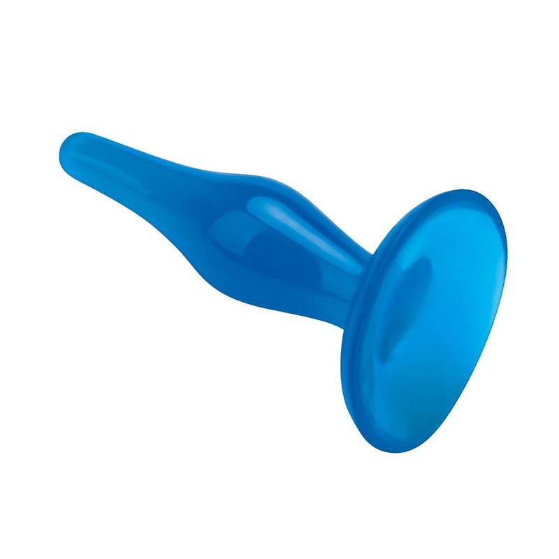 Load image into Gallery viewer, Blue Line Easy Insertion Anal Plug Blue 4.75 Inch - Simply Pleasure
