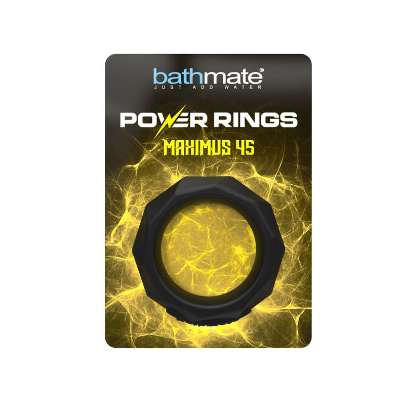 Load image into Gallery viewer, Bathmate Power Ring Maximus 45 Cock Ring Black - Simply Pleasure
