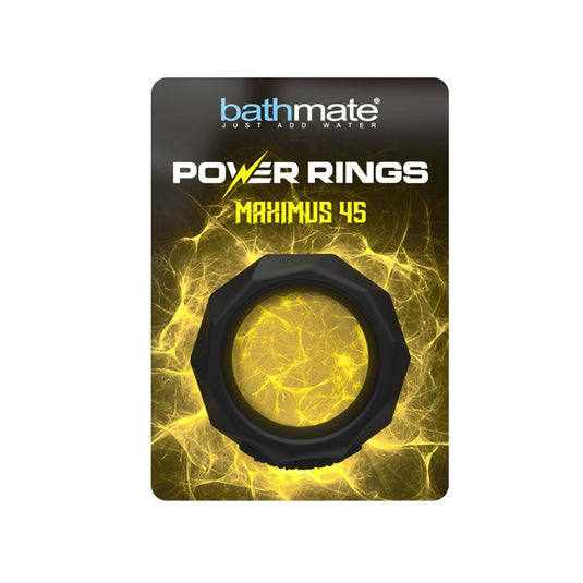 Bathmate Power Ring Maximus 45 Cock Ring Black - Simply Pleasure