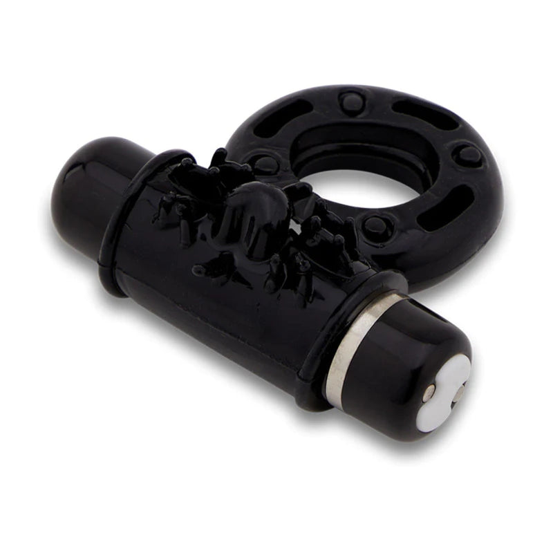 Load image into Gallery viewer, Nu Sensuelle Ultra Flex Mate Vibrating Cock Ring Black
