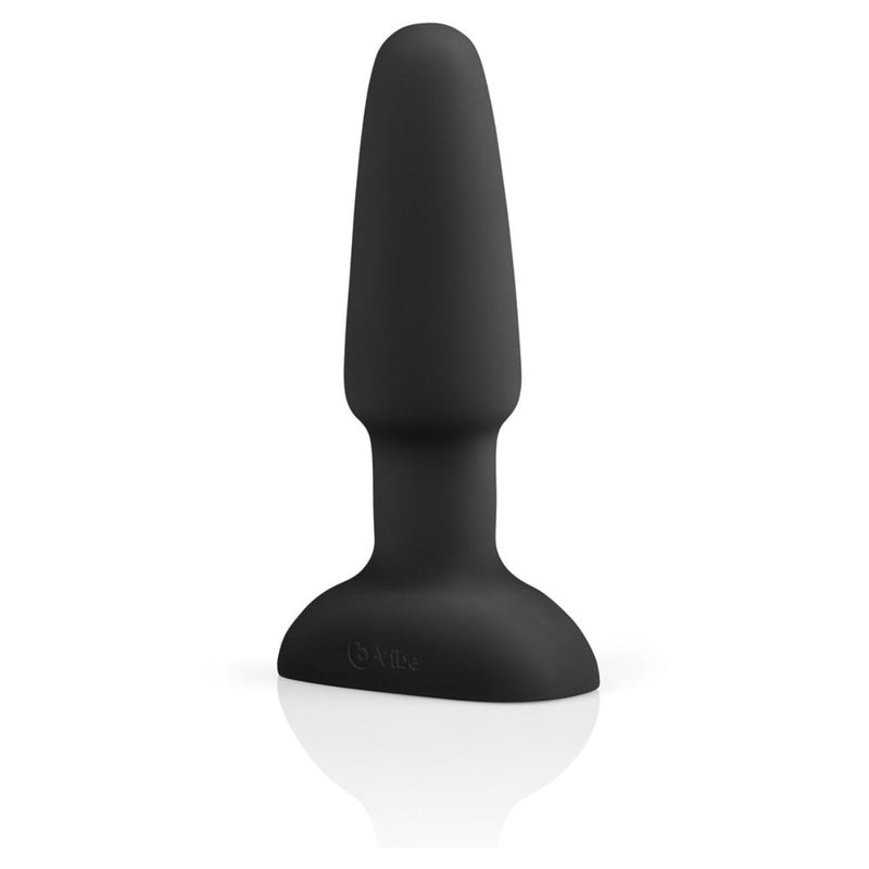 Load image into Gallery viewer, b-Vibe Rimming 2 Remote Control Vibrating Butt Plug Black
