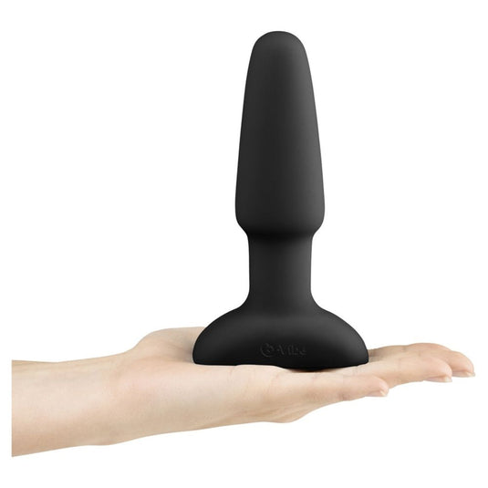 b-Vibe Rimming 2 Remote Control Vibrating Butt Plug Black
