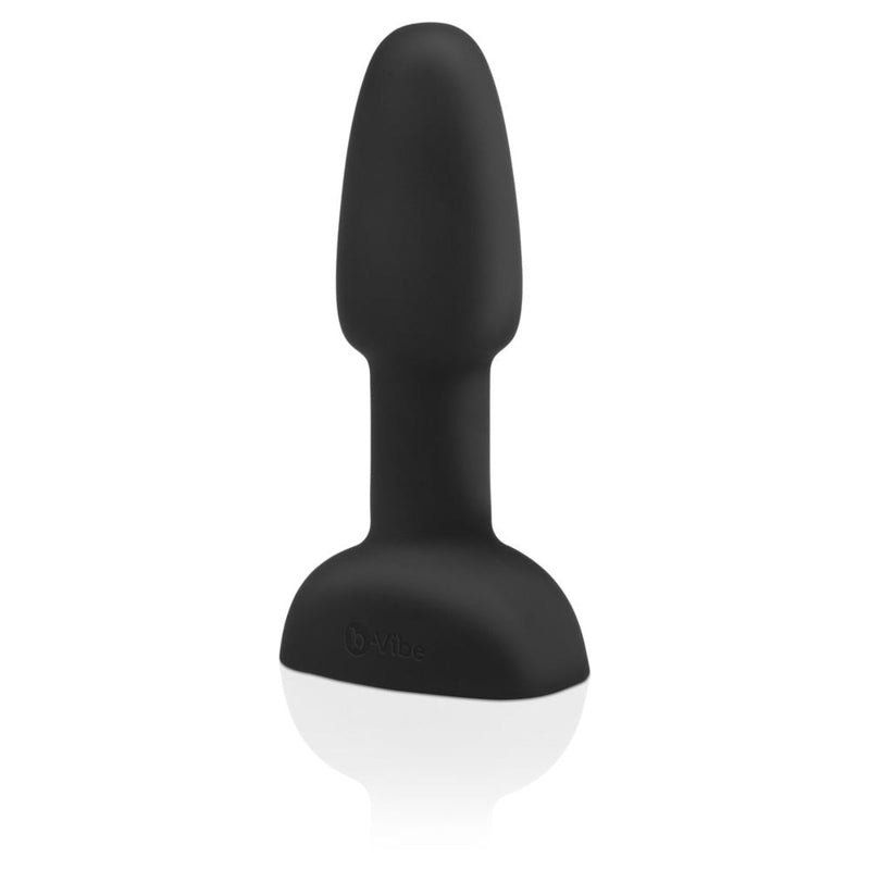 Load image into Gallery viewer, b-Vibe Rimming Petite Remote Control Vibrating Butt Plug Black

