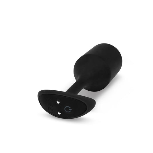 b-Vibe Snug Plug Weighted & Vibrating Butt Plug Black XL