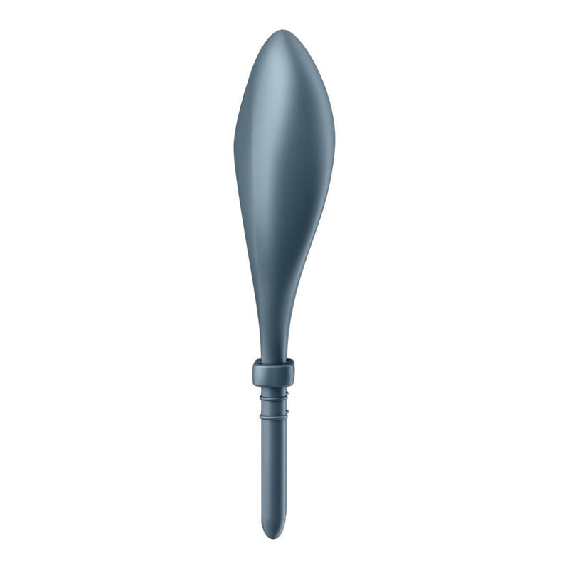 Load image into Gallery viewer, Satisfyer Bullseye Vibrating Cock Ring Grey
