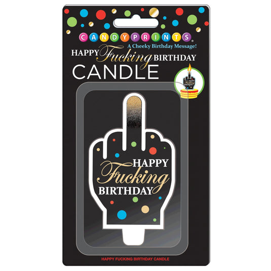 Little Genie Happy Fucking Birthday Candle