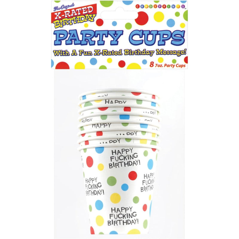 Load image into Gallery viewer, Little Genie X-Rated Birthday Paper Cups 8 Pack
