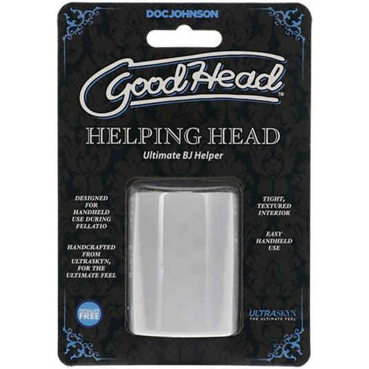 GoodHead Helping Head Ultimate BJ Helper Stroker White