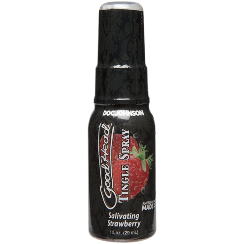 Load image into Gallery viewer, GoodHead Tingle Spray Salivating Strawberry 1oz
