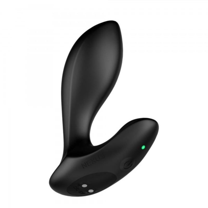 Load image into Gallery viewer, Nexus Duo Rechargeable Remote Control Vibrating Butt Plug Black Small
