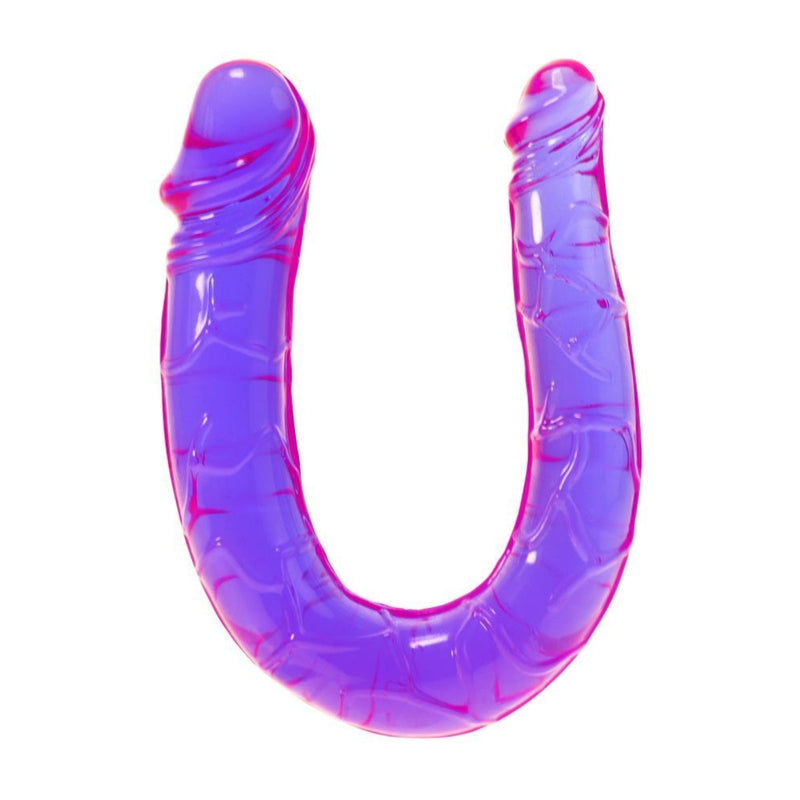 Load image into Gallery viewer, Me You Us Mini Double Dong Double Ended Dildo Purple - Simply Pleasure
