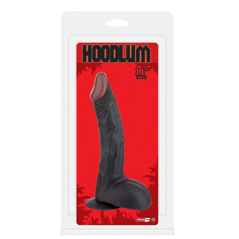 Load image into Gallery viewer, Nanma Hoodlum Realistic Dildo Black 11 Inch
