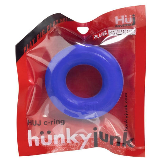 Hunkyjunk HUJ Cock Ring Blue