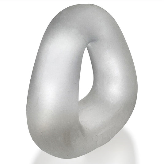 Hunkyjunk Zoid Trapaziod Lifter Cock Ring Clear Ice