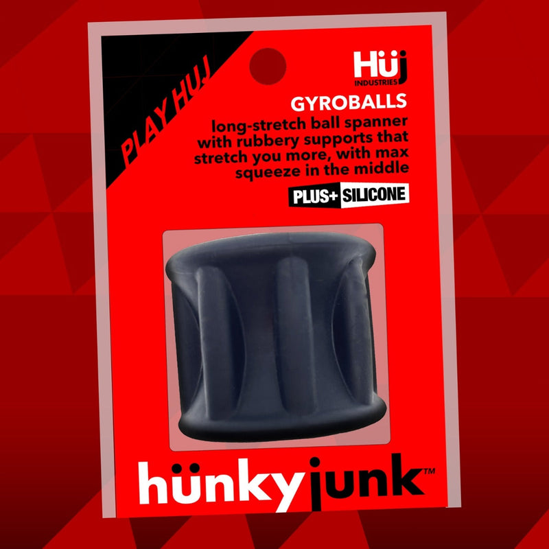 Load image into Gallery viewer, Hunkyjunk Gyroballs Ball Stretcher Tar Ice
