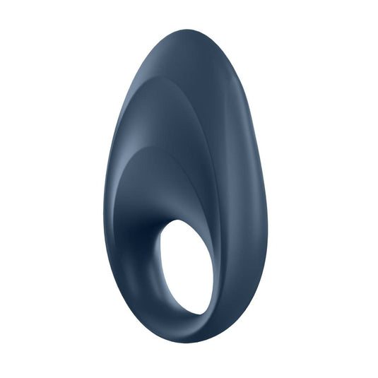 Satisfyer Mighty One Vibrating Cock Ring Blue