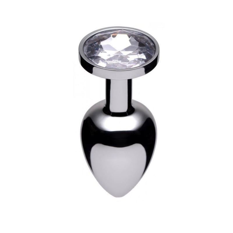 Load image into Gallery viewer, Master Series Jewel Accented Butt Plug Diamond
