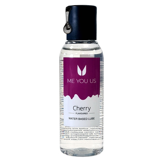 Me You Us Flavoured Water Based Lube Cherry 100ml  - Prowler UK - Gay Sex Toys