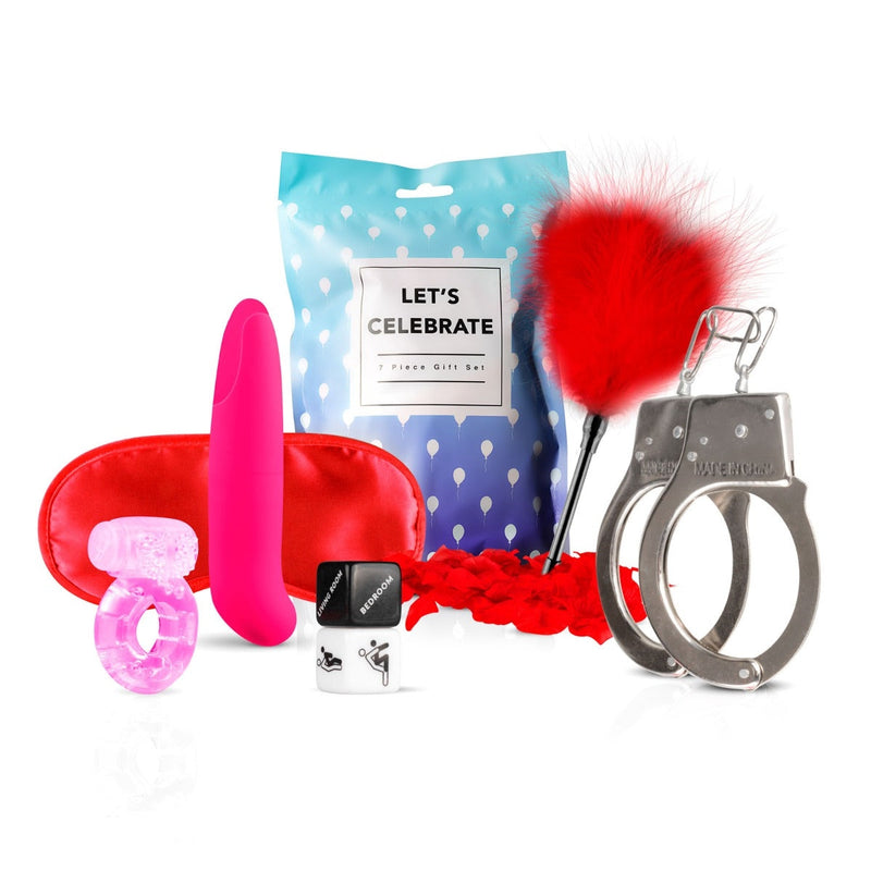 Load image into Gallery viewer, Loveboxxx Let's Celebrate 7 Piece Sex Toy Gift Set
