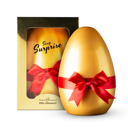 Loveboxxx Sexy Surprise Egg Sex Toy Kit Red