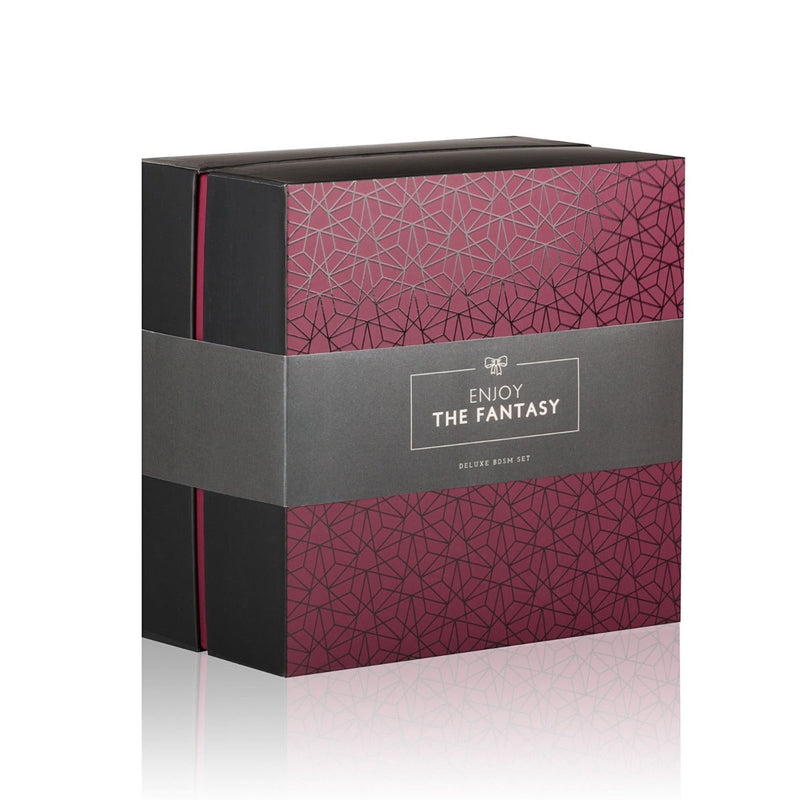 Load image into Gallery viewer, Loveboxxx Enjoy The Fantasy Deluxe BDSM Sex Toy Kit Black
