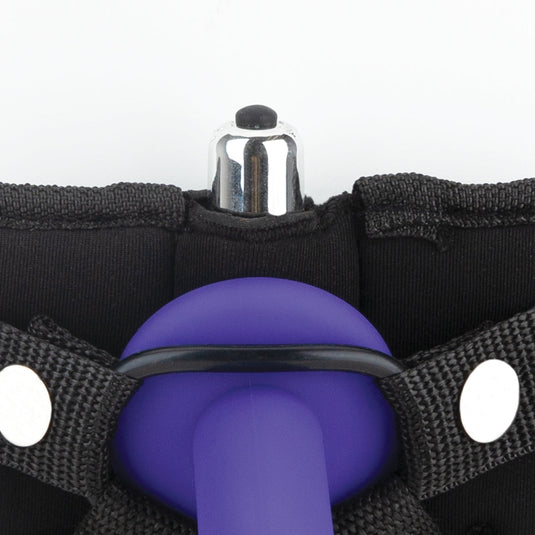 Lux Fetish Adjustable Strap-On Harness Black