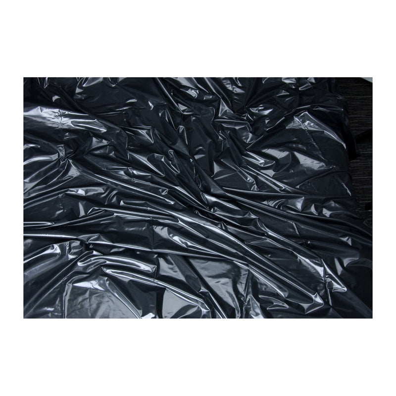 Load image into Gallery viewer, Lux Fetish Waterproof Vinyl Bed Sheet Black
