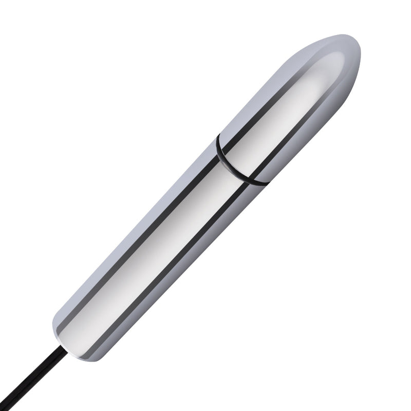 Load image into Gallery viewer, Lux Fetish Electro Sex Shock Wand Silver
