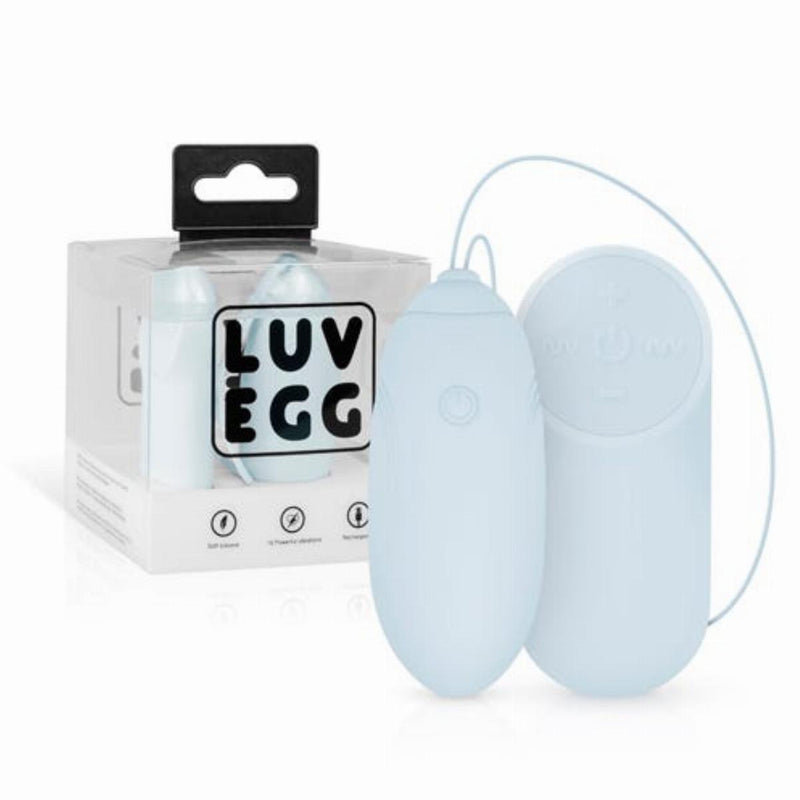 Load image into Gallery viewer, LUV EGG Vibrating Egg Blue
