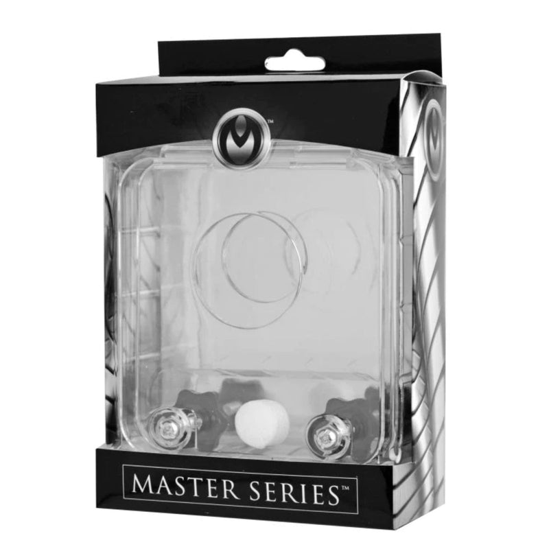 Load image into Gallery viewer, Master Series Cock &amp; Ball Crusher Clear
